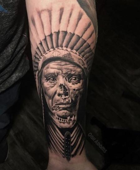 Tattoos - Oak Adams Dean Native - 140019